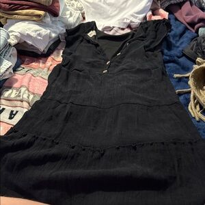 Elegant Black Women's Dress